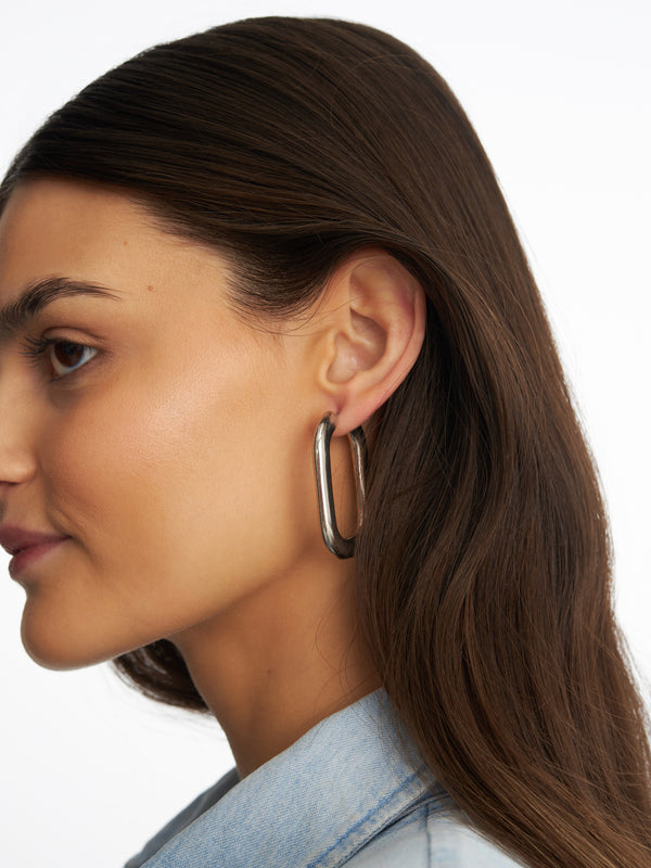 Boucles d'oreilles en argent Lungo