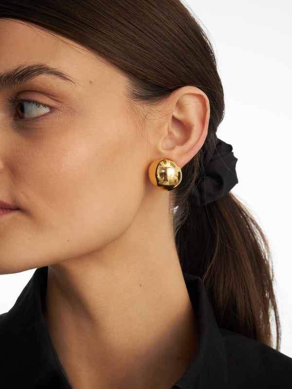 Boucles d'oreilles rondes