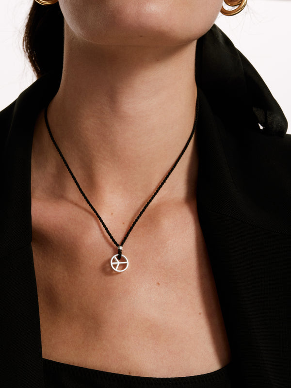 Naszyjnik Sznurkowy Hope Silver