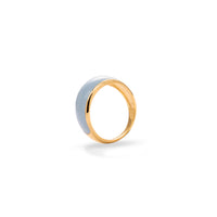 Mini bague bleue vintage Viva