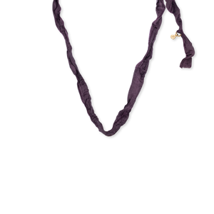 Burgundy necklace