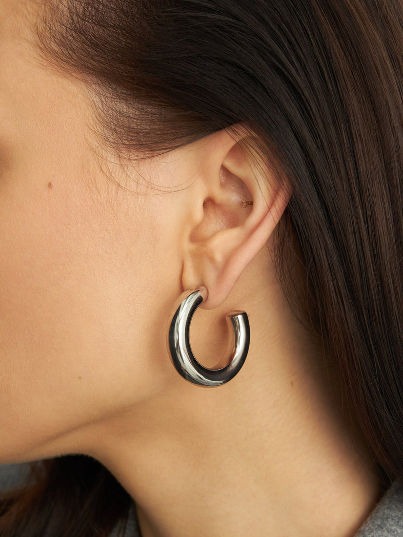 Palla Silver earrings