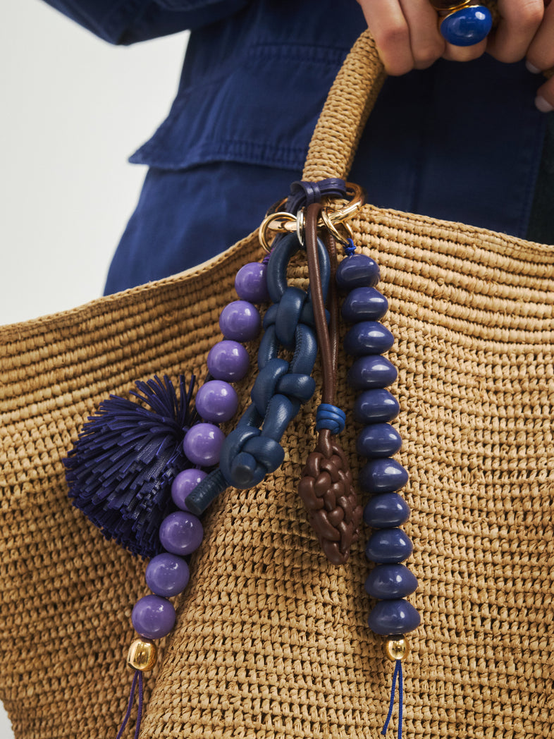  Braided leather keychain 4 