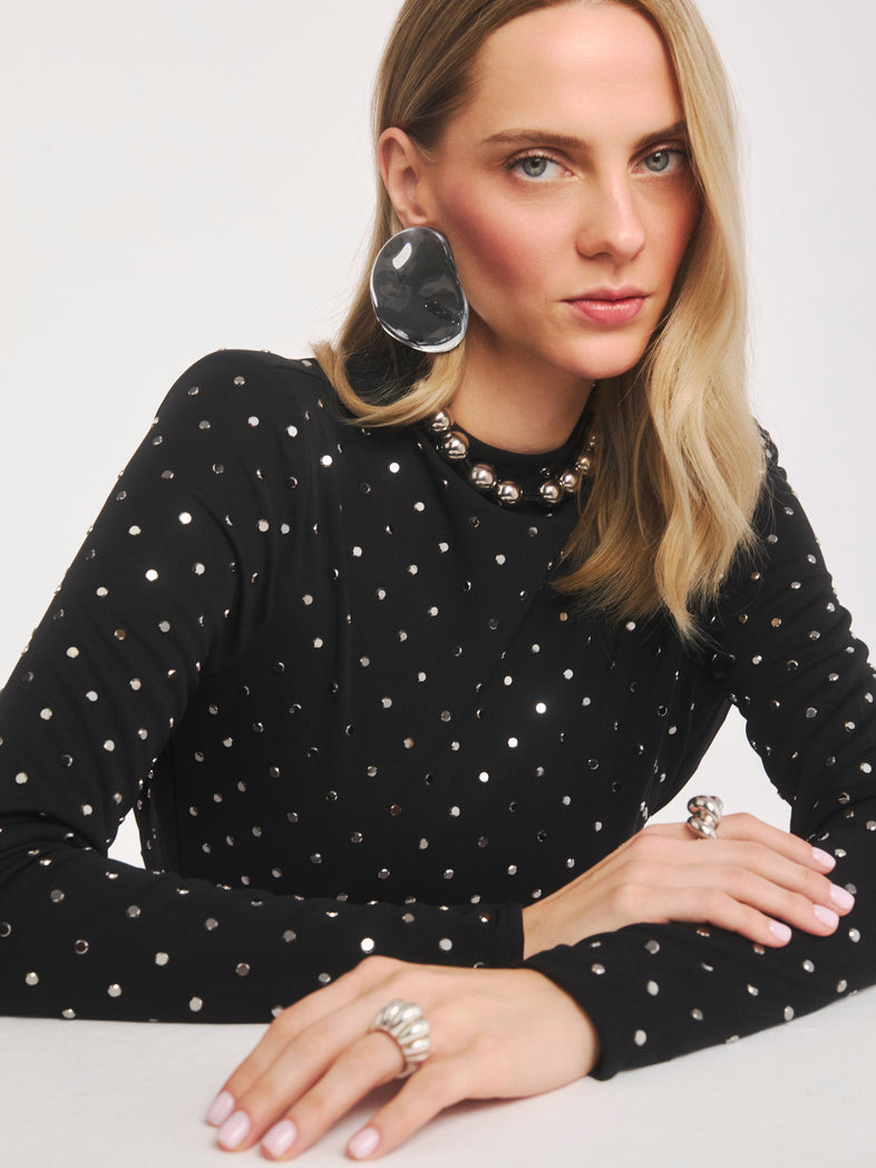  Mirror Maxi Earrings 