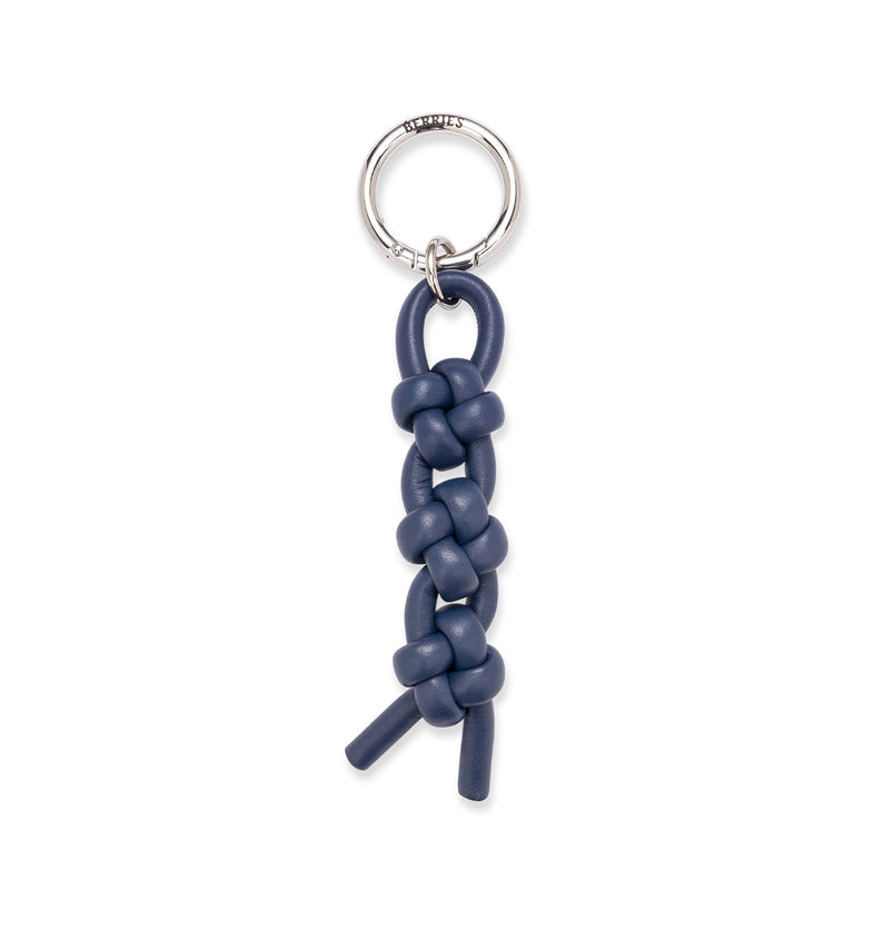  Braided leather keychain 