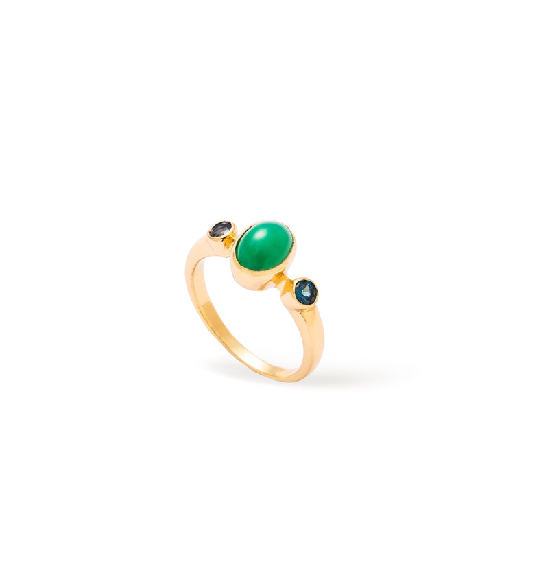 Bonbon Chrysoprase ring