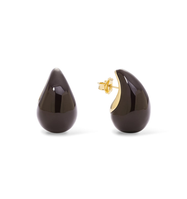 Drops Chocolate earrings