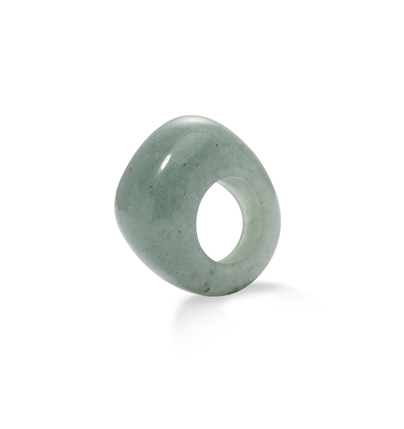 Green Stone Ring