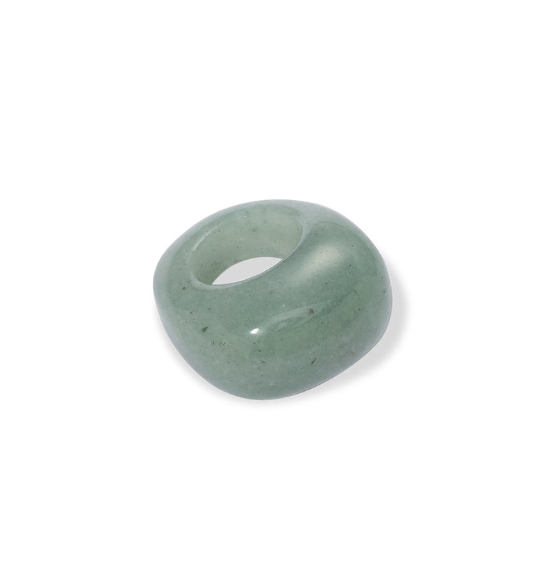 Green Stone Ring