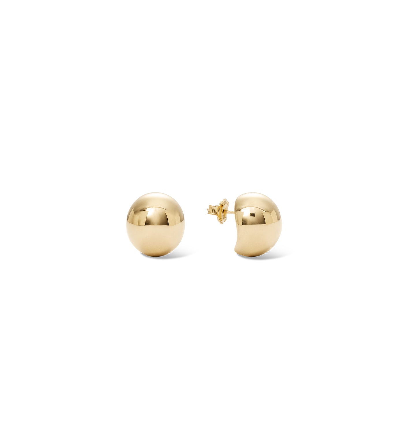 Rira earrings Gold-plated