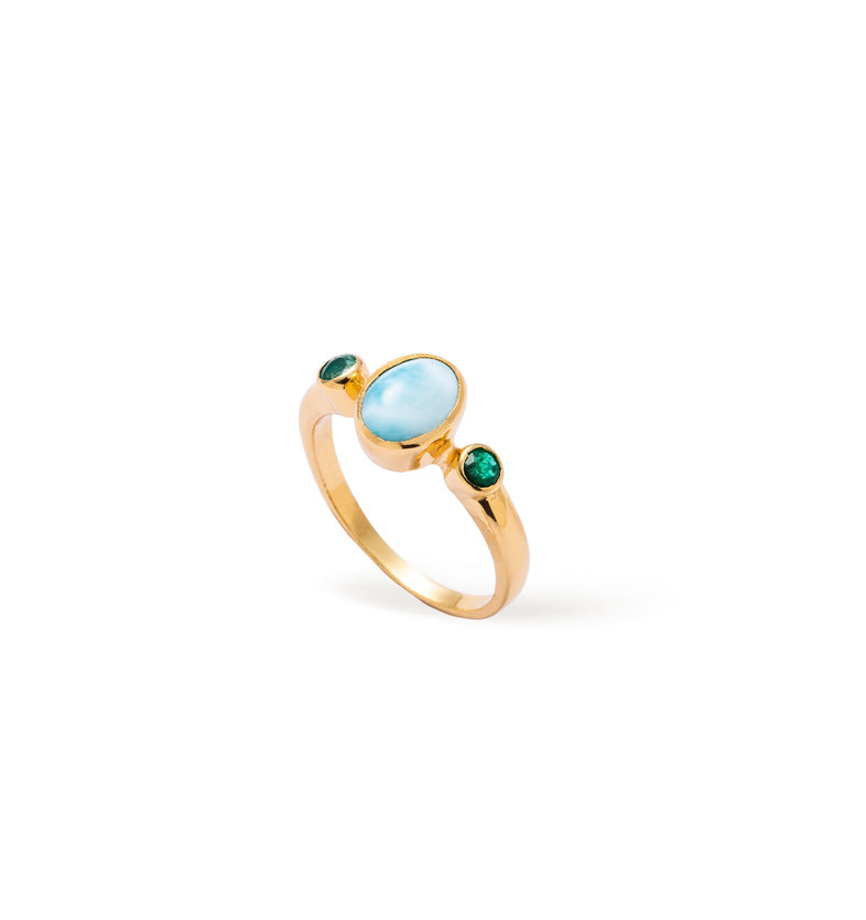 Bonbon Larimar ring