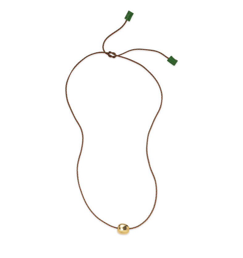 Fire N' Green necklace