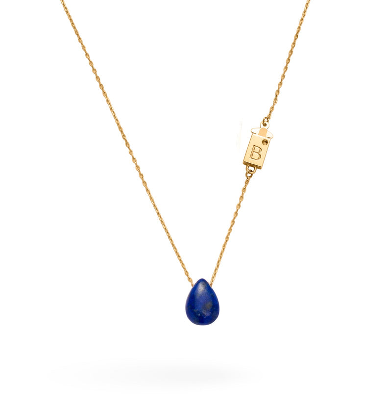 Indigo Drop Necklace