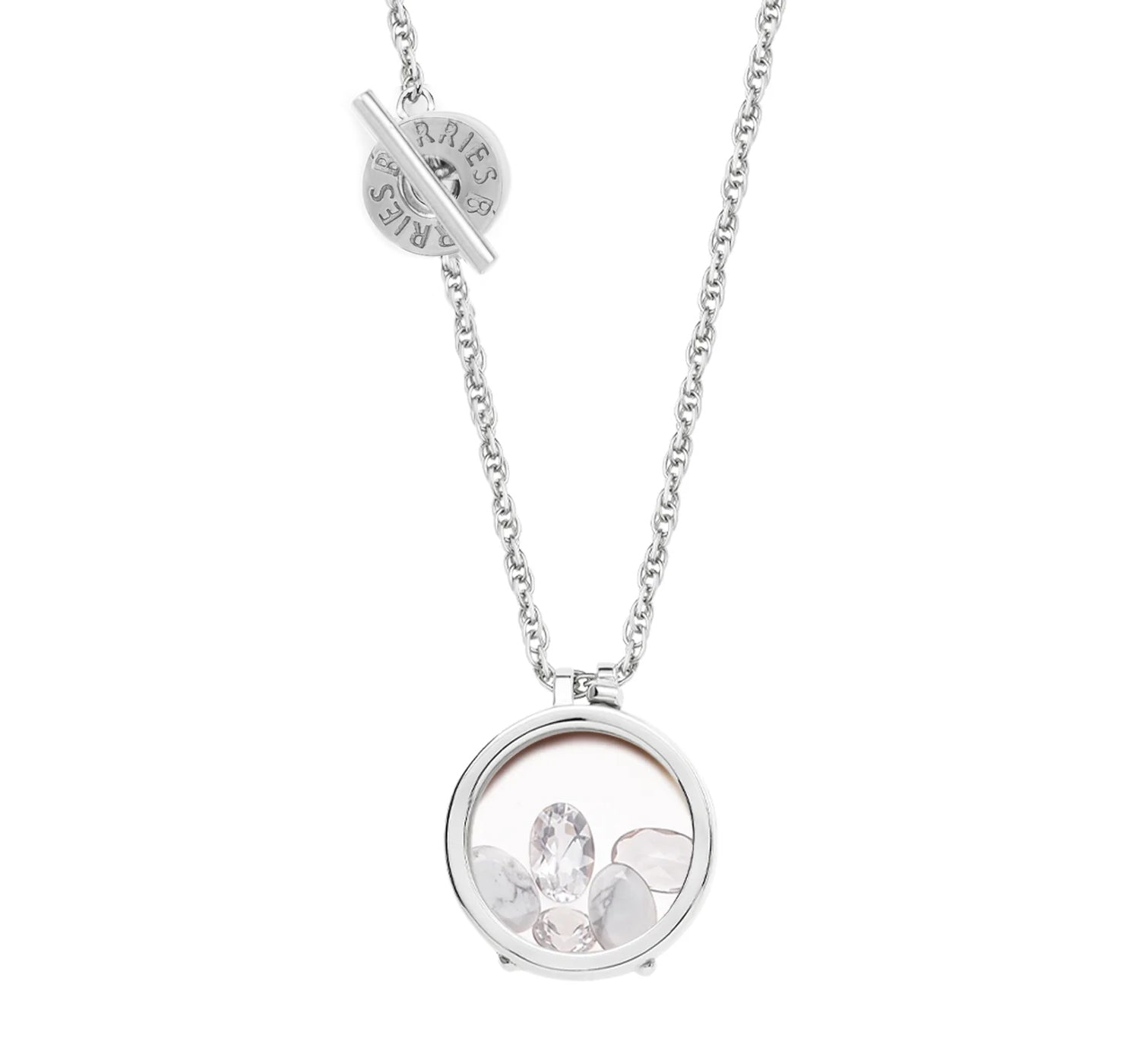 Secrets Linum Twist Silver necklace