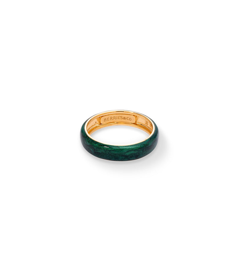 Viva Band Emerald Mini Ring