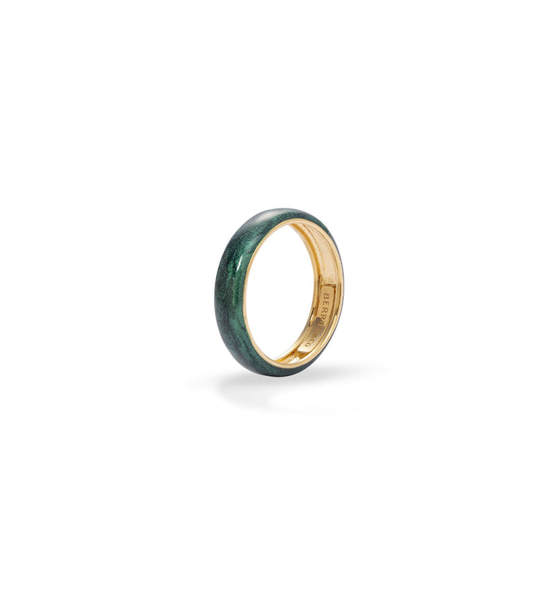 Viva Band Emerald Mini Ring