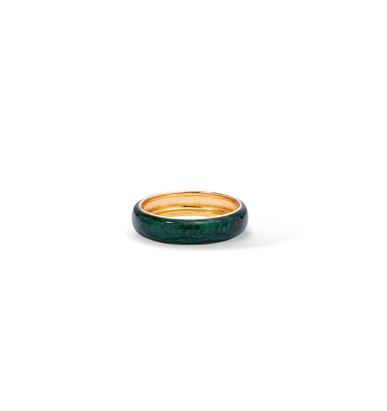 Viva Band Emerald Mini Ring