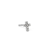Earring Sagitta in white gold