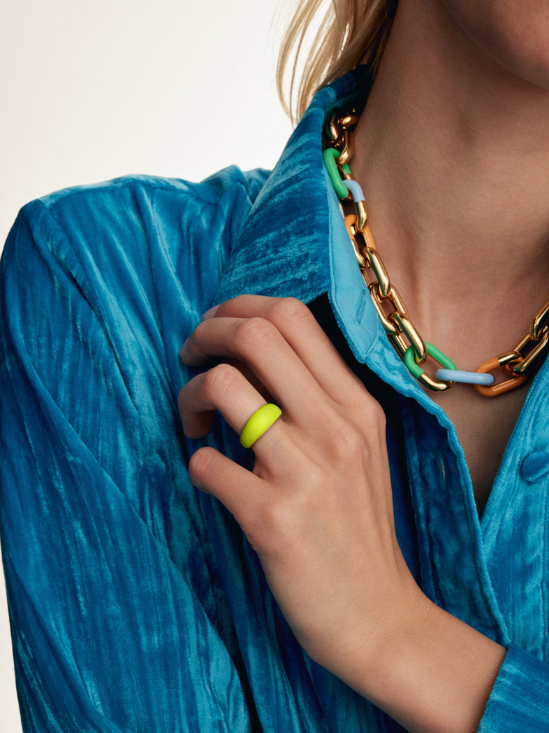 Viva Lime Mini ring