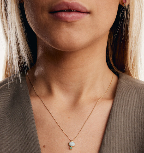 Bonbon Larimar necklace