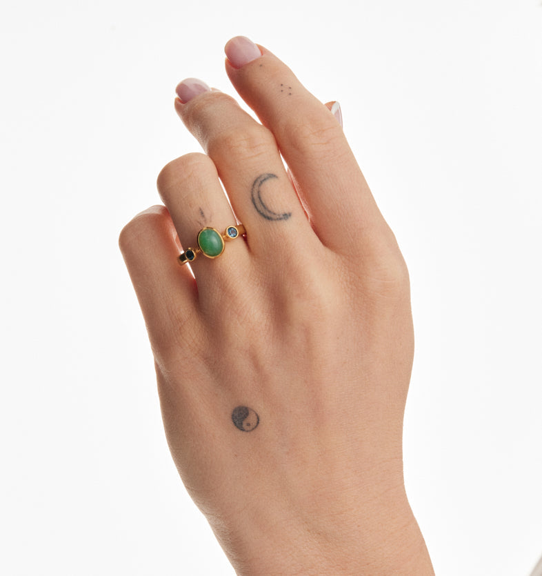 Bonbon Chrysoprase ring