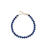 Wiggler anklet with gold-plated details