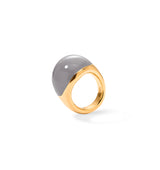 Viva Grey XL Ring Gold-plated