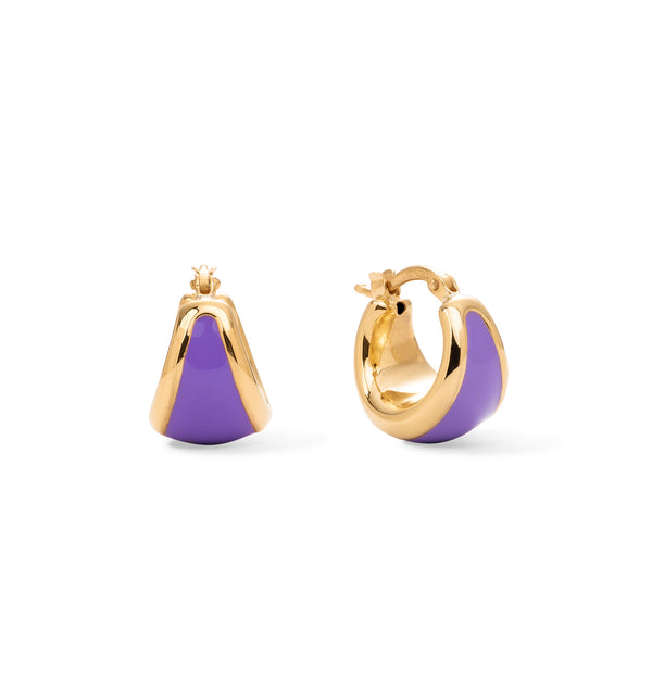 Boucles d'oreilles Viva Lavande