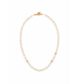 Lychee Necklace with gold-plated details