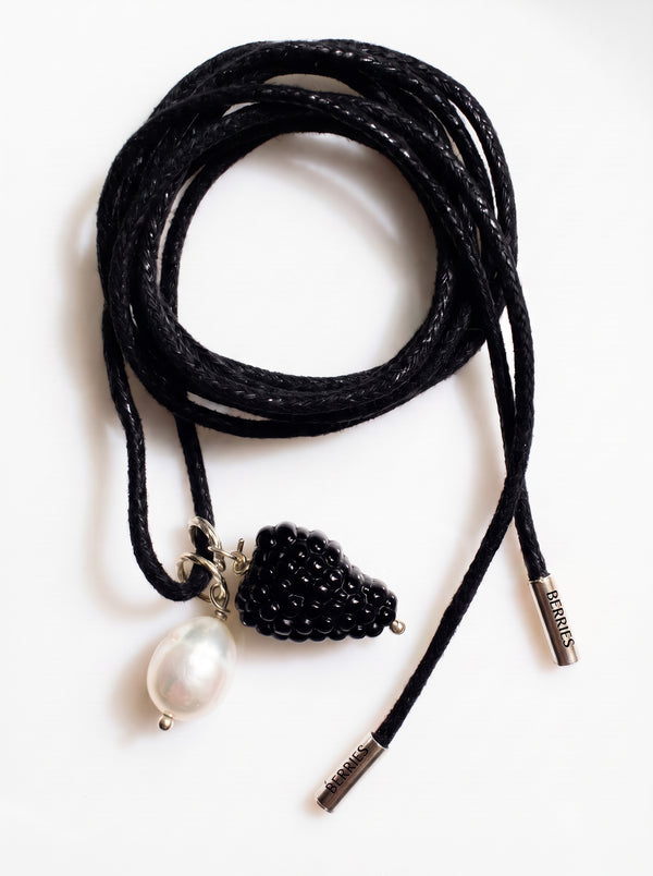 Naszyjnik Cord Pops Set. 2 Silver