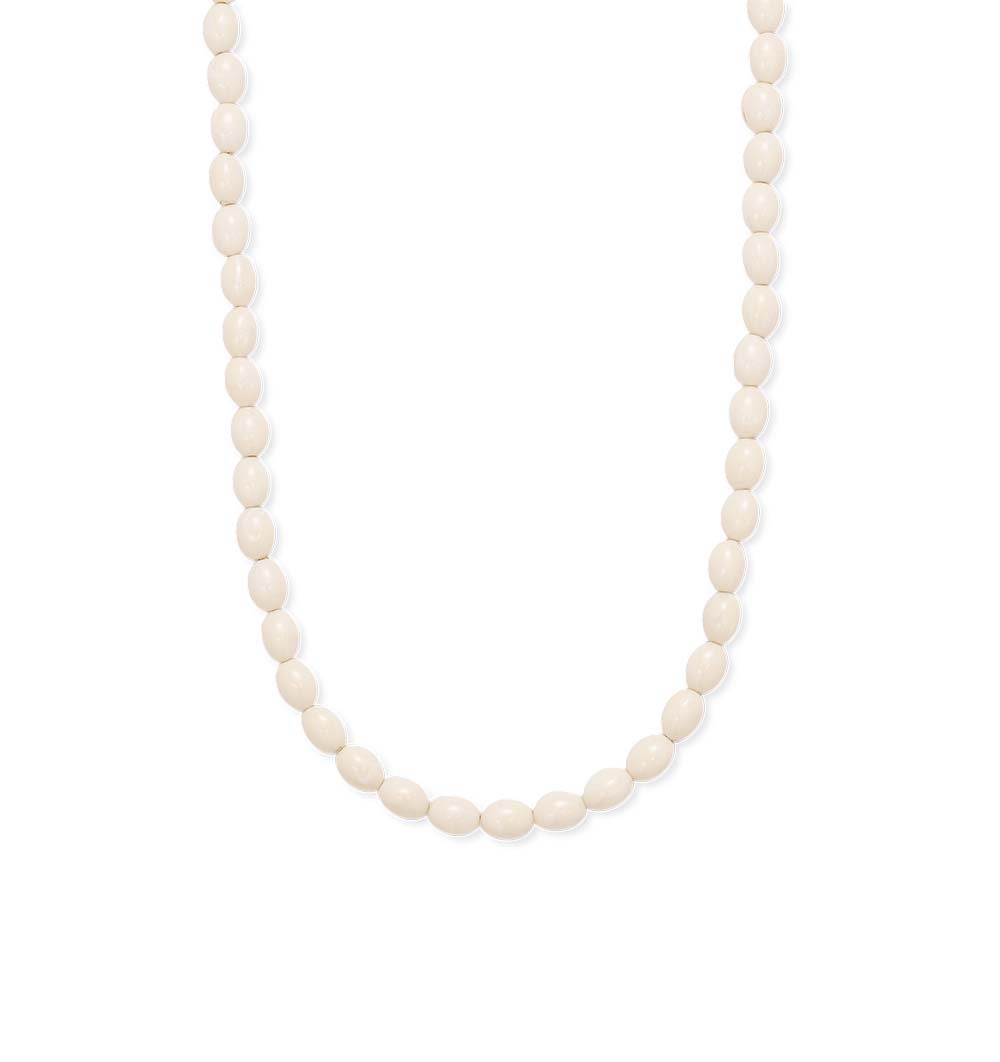 Daisy Necklace with gold-plated details