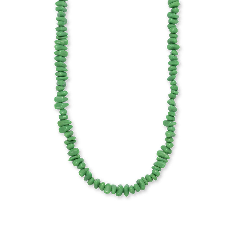 Collier de perles roses