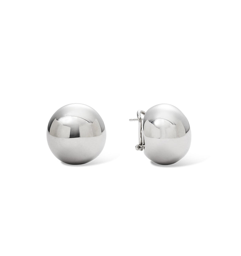 Rond Silver earrings