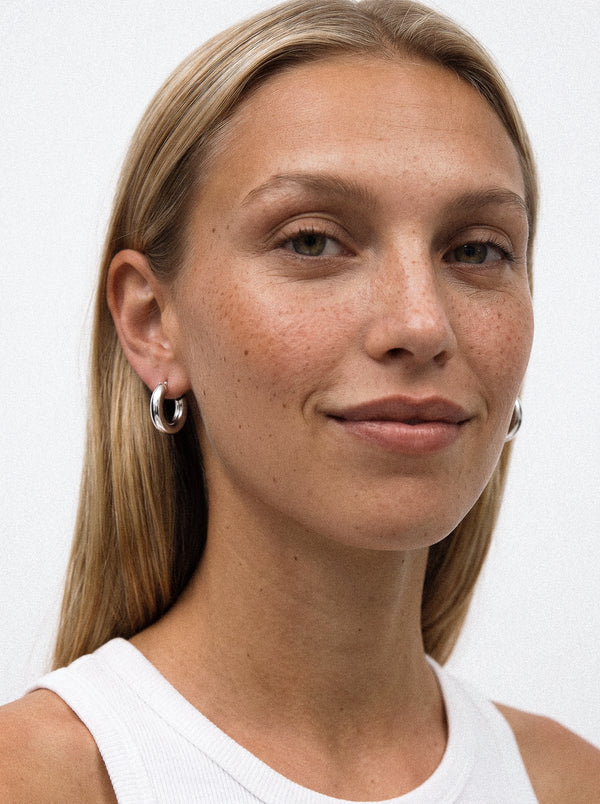 Earrings Eternal no. 10 Silver