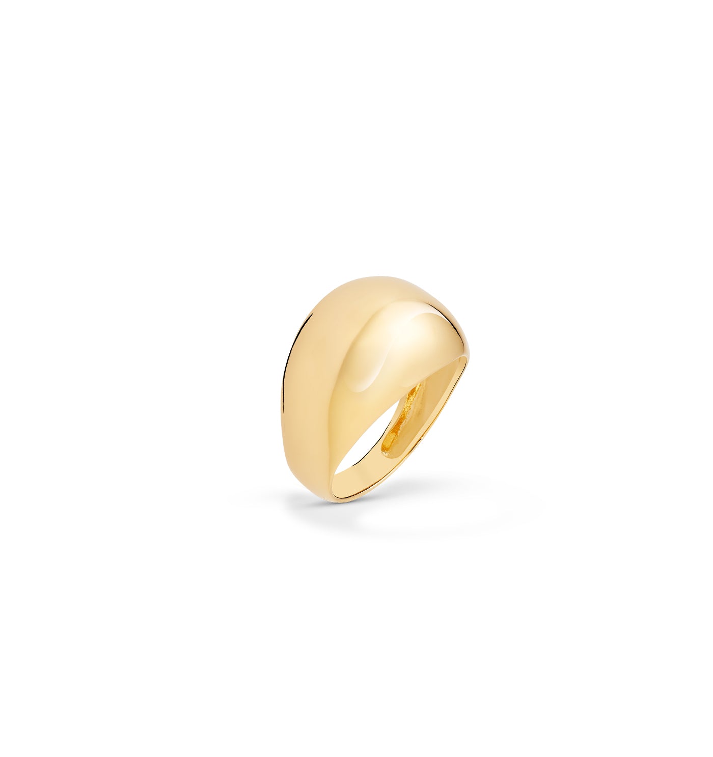 Viva Gold-plated Maxi ring