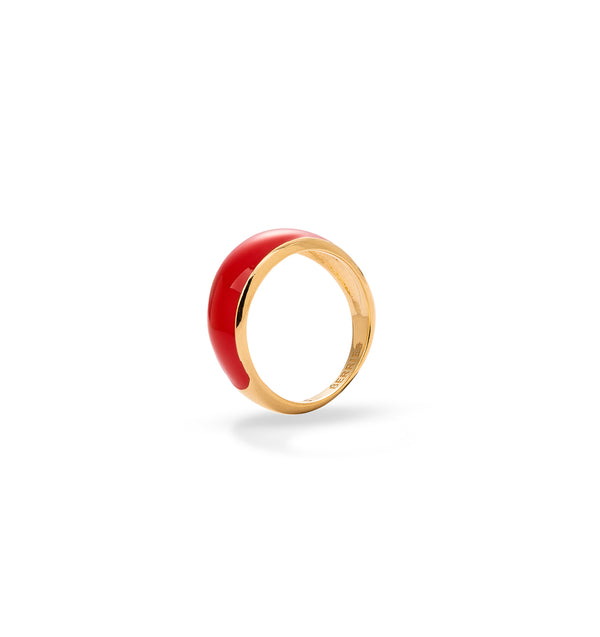 Mini bague Viva Red