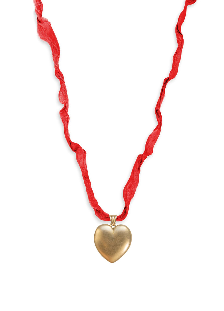 Heart B́ERRIES Red necklace