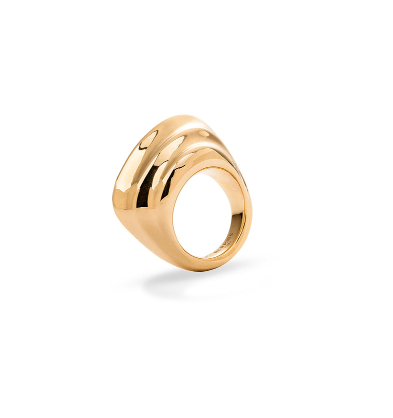  Inflatable gold-plated ring 